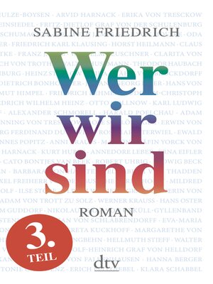 cover image of Wer wir sind (3) Roman. Dritter Teil